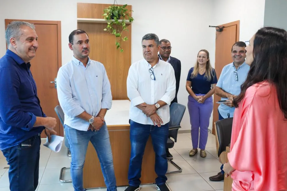 Projetos atuais e futuros da Semas foram abordados durante encontro.