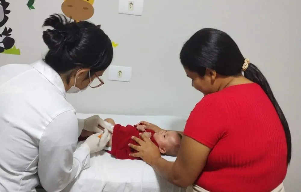 Os interessados podem se dirigir à sala de vacina da unidade com a certidão de nascimento da criança e o cartão de vacina 