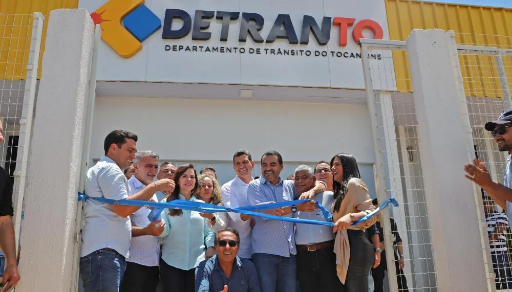 Governador Wanderlei Barbosa inaugura reforma da Ciretran de Gurupi, garantindo mais conforto e eficiência no atendimento à população.