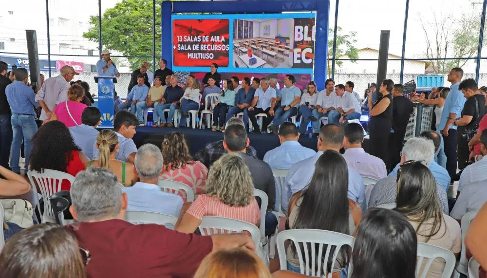 Governador Wanderlei Barbosa reafirmou o compromisso com a educação e a melhoria da estrutura física das unidades de ensino do Tocantins.