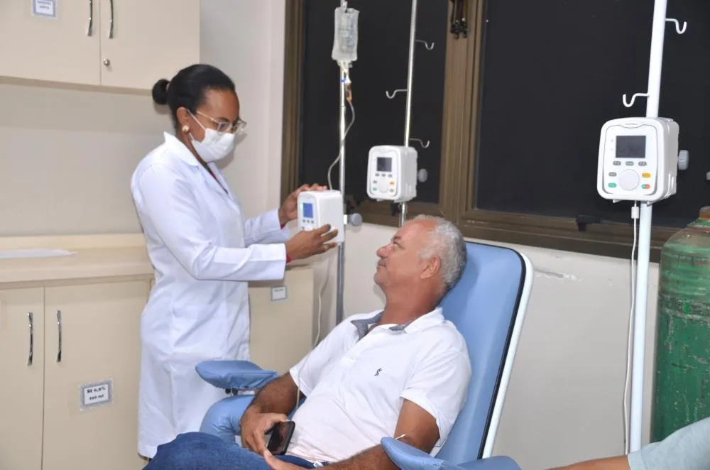Entre os usuários do SUS assistidos pelo serviço está o paciente Fonseca da Silva. 