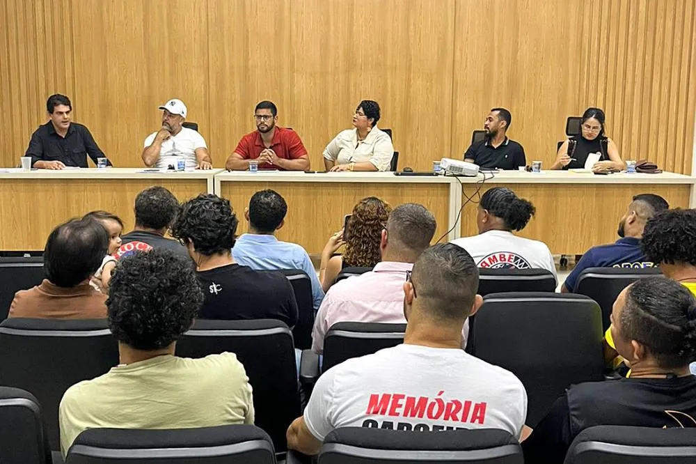 Reunião discute Capoeira no Tocantins – Foto: Divulgação