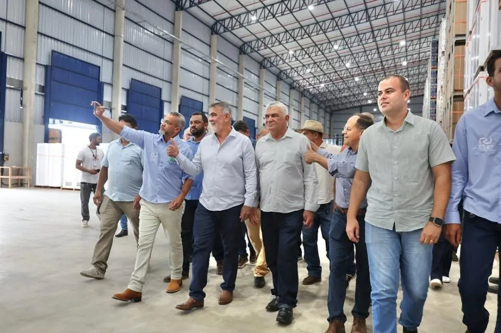Amélio destacou políticas de incentivo fiscal para indústria no Tocantins e impacto na economia.