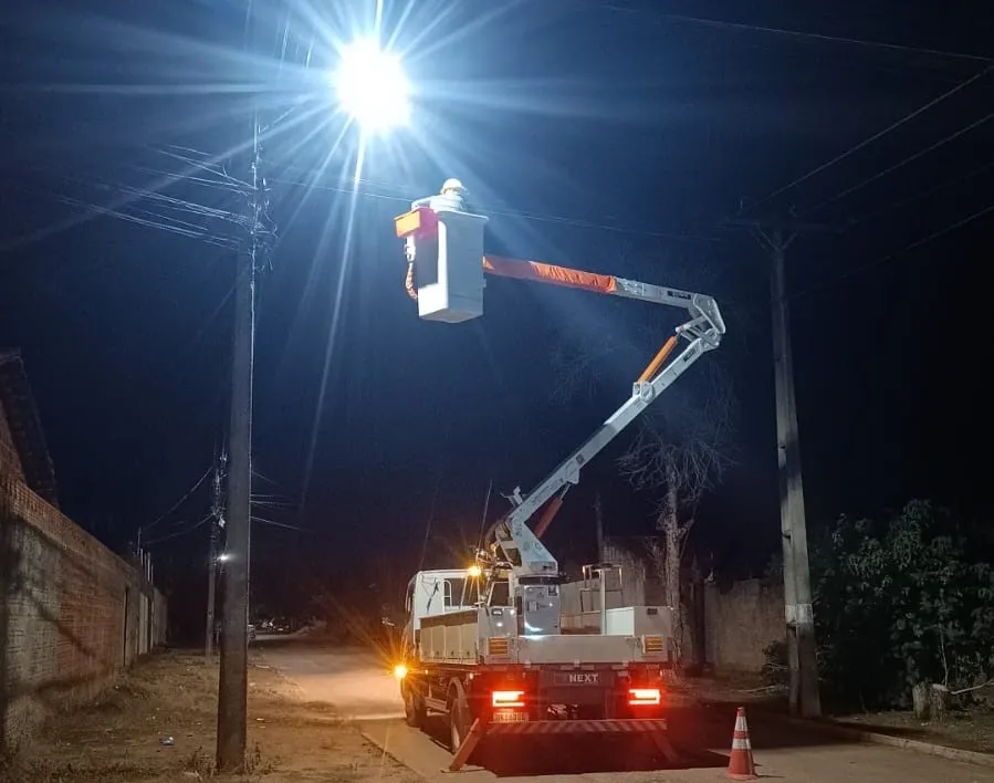 Prefeitura de Palmas intensifica serviços de manutenção noturna na iluminação pública – Foto: Divulgação