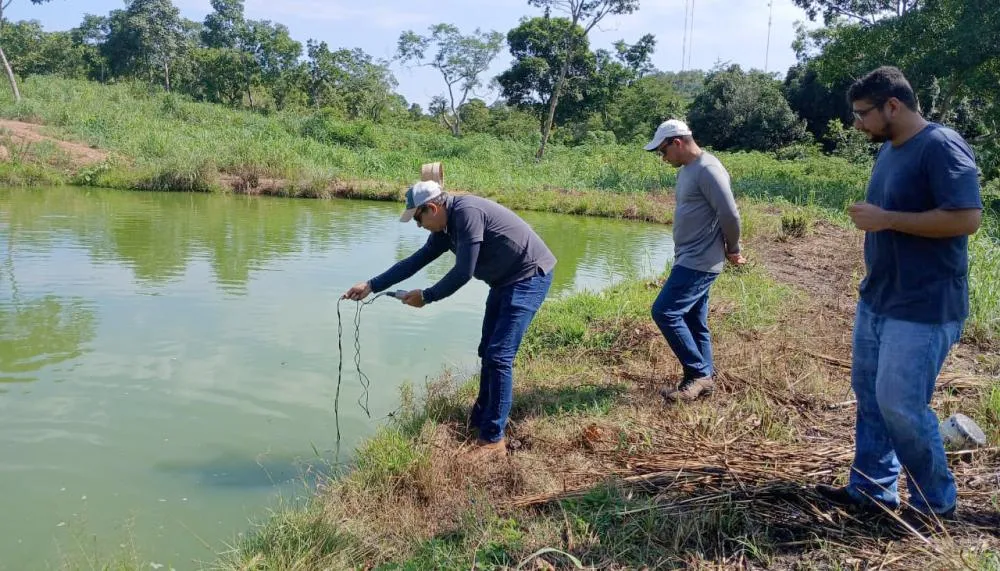 Visita técnica da Adapec em Novo Acordo.