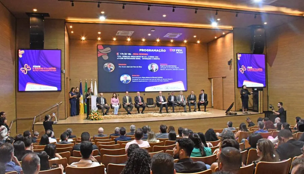 Fórum ‘O Direito e a Saúde: Em Foco a Judicialização da Saúde’ ocorreu na segunda-feira, 17.