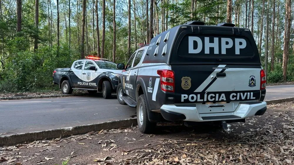Após a prisão realizada pela DHPP - Araguaína, o suspeito foi encaminhado para a Unidade Penal local.
