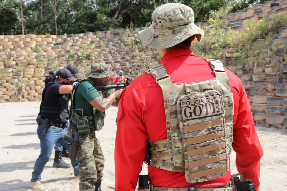 Oito instrutores da GMP receberam a capacitação do Gote.