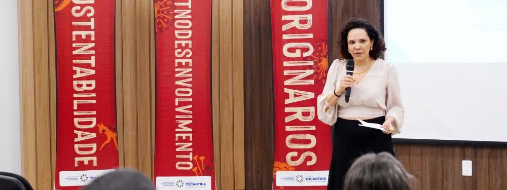 Coordenadora do Núcleo Maria da Penha, promotora de Justiça Munique Teixeira Vaz, abriu o evento.