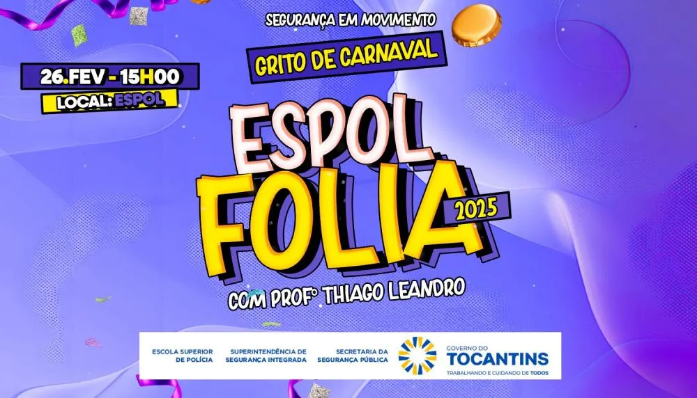 Em ritmo de Carnaval, SSPTO promove aulão de dança para servidores na Espol.