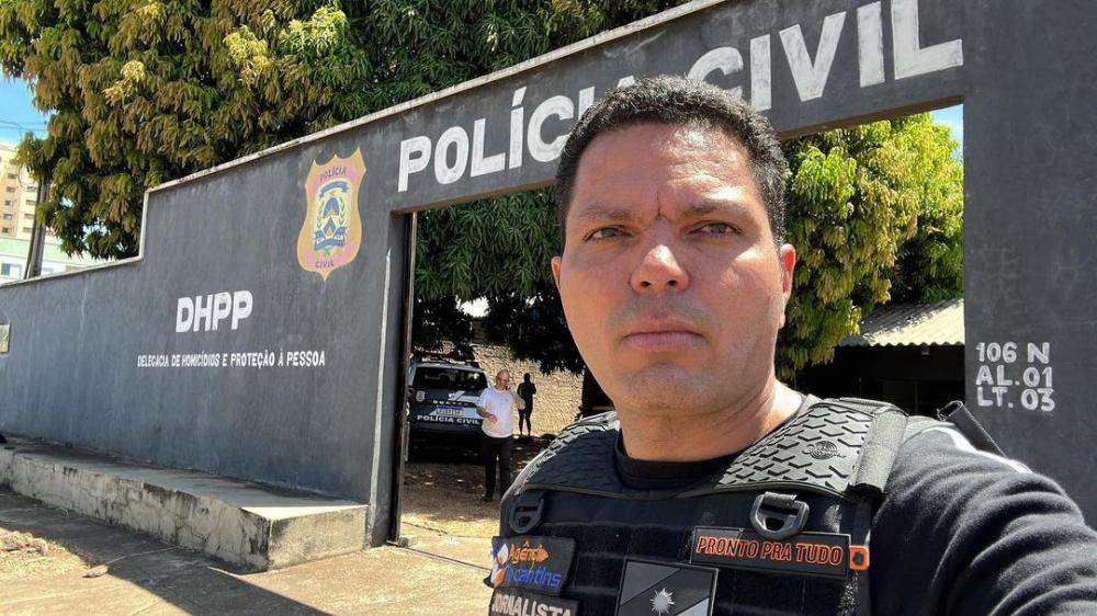 Alessandro Ferreira Jornalista investigativo do Portal de Notícias Agência Tocantins 
