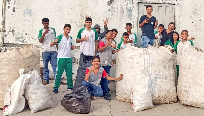 Projeto de sustentabilidade desenvolvido por escola de Gurupi está entre os finalistas no Prêmio Professor Porvir.