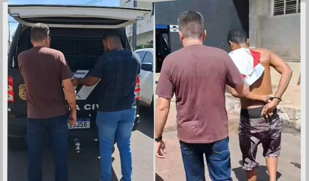 J.P.B.O., 24 anos, era foragido da justiça por tentativa de homicídio.