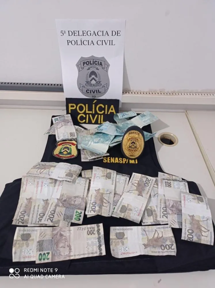 Dinheiro foi recuperado e caso segue sendo investigado.