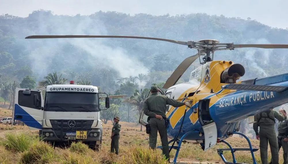 Missões do Ciopaer abrangem diversas frentes, desde incêndios florestais, apoio ao transplante de órgãos, transporte aeromédico e resgates.