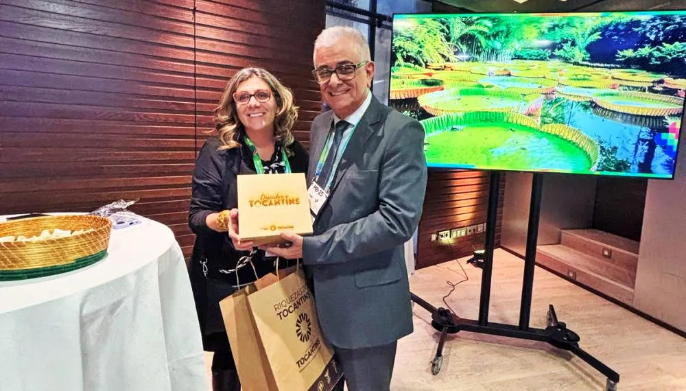 Governo do Tocantins apresenta as potencialidades turísticas do estado no Meeting Brasil 2025, que ocorre nesta quinta-feira, 6, em Madri, na Espanha.