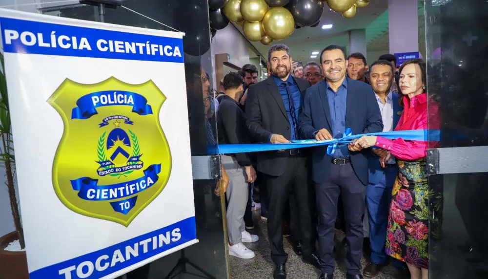 Governador Wanderlei Barbosa inaugura nova unidade do Instituto de Identificação no Palmas Shopping, reforçando o compromisso com a modernização dos serviços públicos.