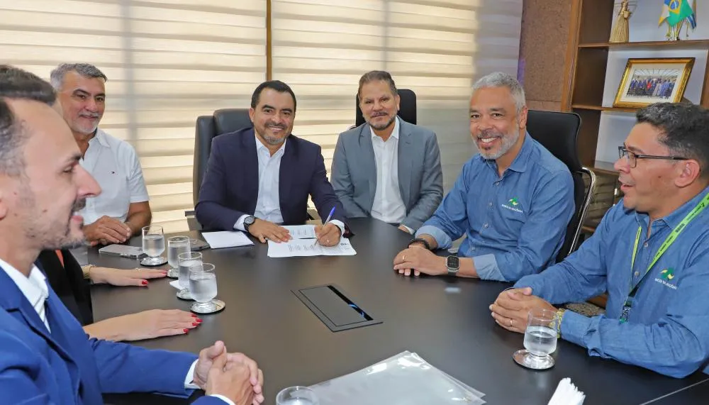 Governador Wanderlei Barbosa e presidente do Banco da Amazônia assinam convênio para implantação do Programa de Crédito Produtivo Orientado no estado.