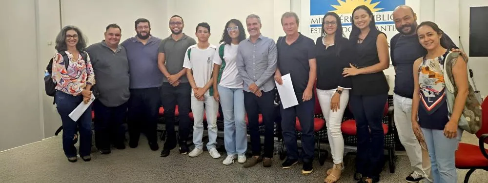 A reunião foi conduzida pelo promotor de Justiça Airton Amilcar Machado Momo