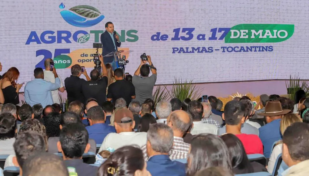 O governador Wanderlei Barbosa lança oficialmente a 25ª edição da Agrotins, destacando a importância da feira para o agronegócio tocantinense e nacional. 