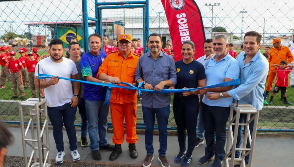 Em Araguaína, governador Wanderlei Barbosa entrega novas instalações do 2º Batalhão de Bombeiros Militar. 