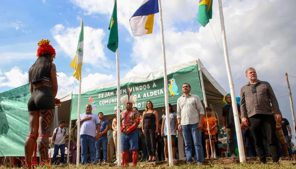 Visita à Ilha do Bananal antecede a 1ª Semana Nacional de Saúde, iniciativa nacional que oferta serviços de saúde e cidadania. 