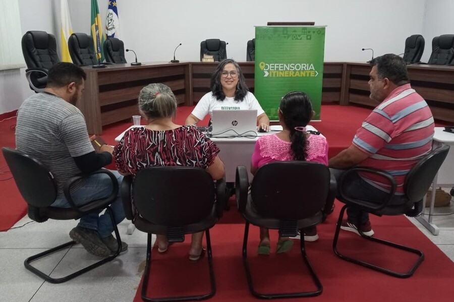A ação itinerante foi realizada pela Defensoria Pública do Estado do Tocantins (DPE-TO) na sexta-feira última, 22.