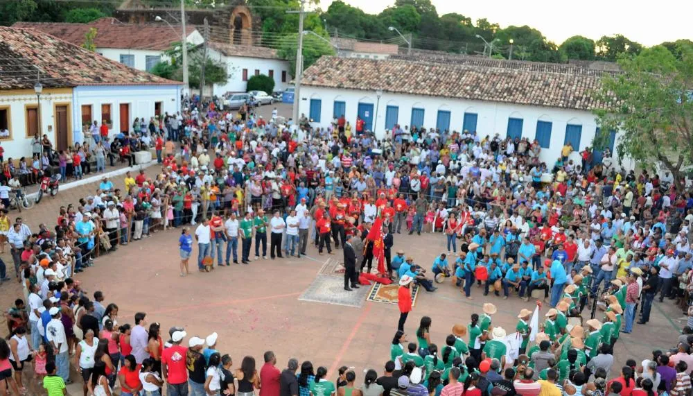 Encontro e saída das folias de Natividade encerram a programação da Semana Santa no município