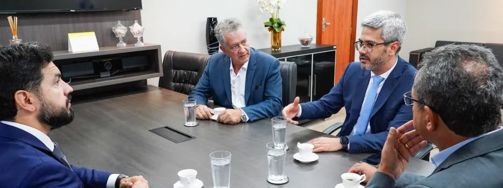 Reunião ocorreu na sede da Sefaz. 