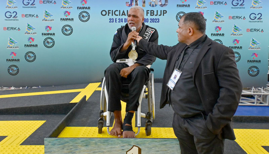 Atleta do Tocantins é destaque no Campeonato Brasileiro de Parajiu-jitsu no Rio de Janeiro