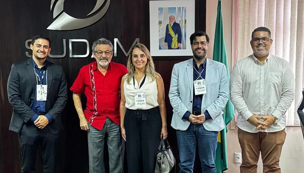 Equipe da Secretaria da Pesca e Aquicultura foi recebida pelo superintendente da Sudam, em Belém/PA.