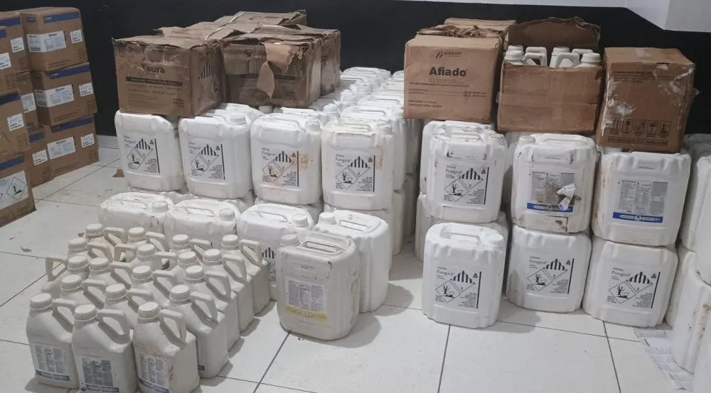 Carga de defensivos agrícolas roubada em dezembro do ano passado está avaliada em cerca de R$ 900 mil.