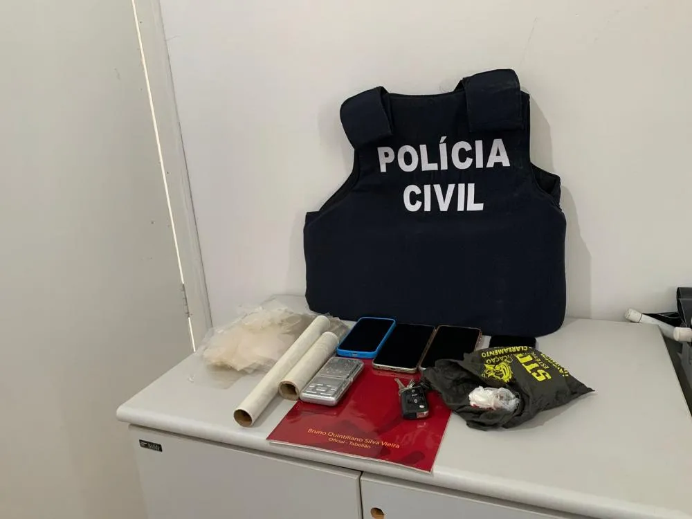 Homem foi preso após ação da 3ª DEIC Araguaína.