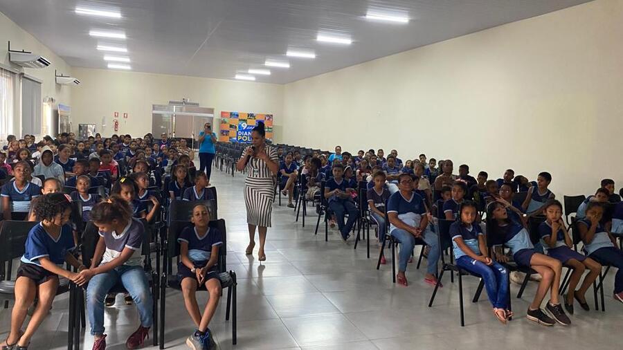 A palestra faz parte das atividades desenvolvidas por meio do projeto do NUAMAC de Dianopólis 