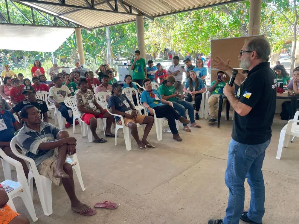Procurador-chefe do Ministério Público Federal do Tocantins, Álvaro Lotufo Manzano, destacou a importância de os indígenas entenderem o funcionamento do REDD+.