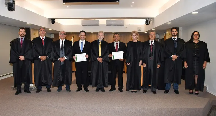 Cerimônia de diplomação no Pleno do TRE-TO.