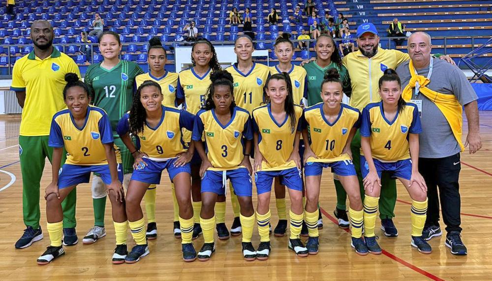 Time de futsal feminino do Tocantins enfrenta a França nesta segunda-feira, 16, na final do Campeonato Mundial