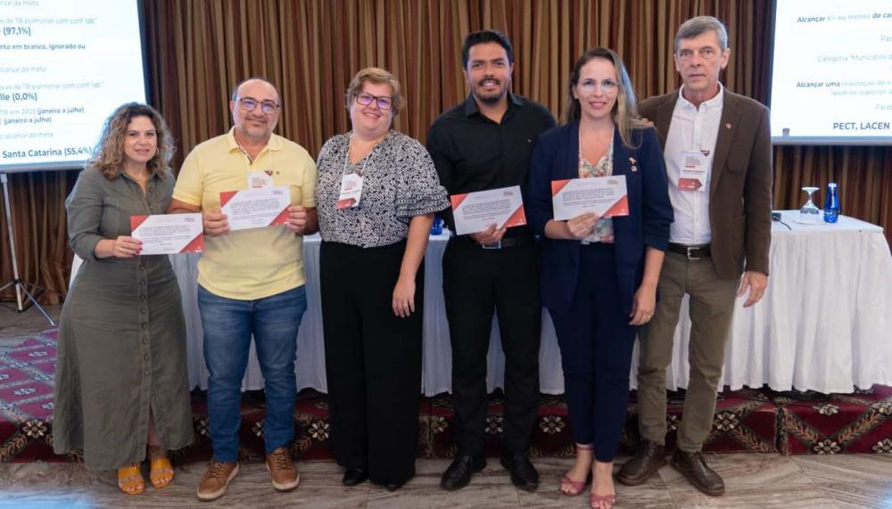 Programa de controle da tuberculose, o Lacen-TO, Hospital de Doenças Tropicais e a Prefeitura de Palmas foram destaque em reunião nacional