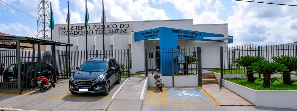 Sede das promotorias de Justiça de Tocantinópolis
