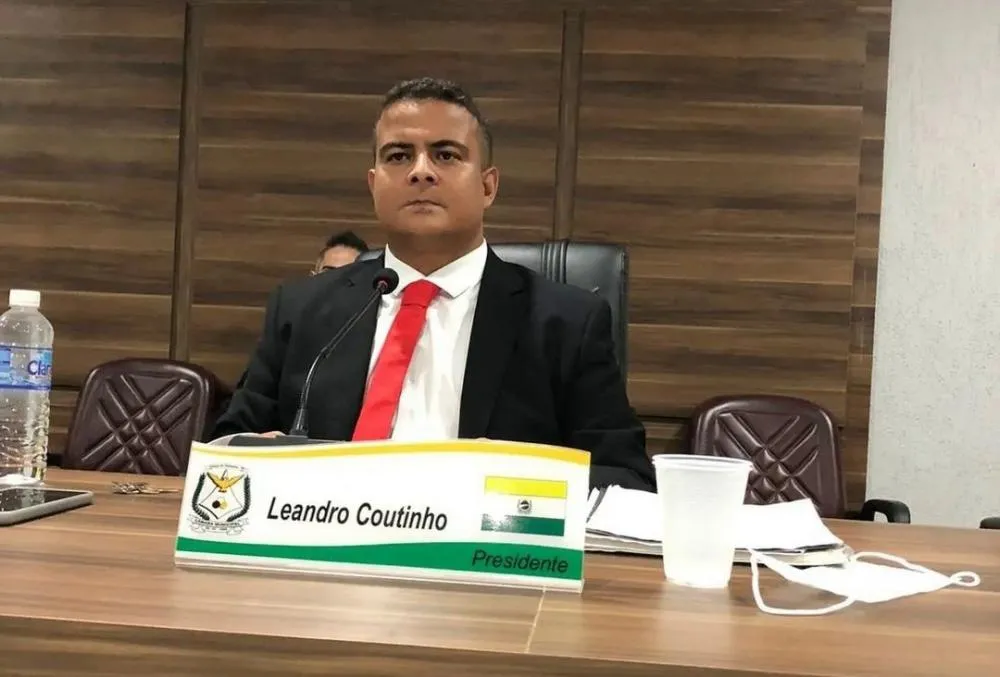 Vereador e ex-presidente da Câmara de Colinas, Leandro Coutinho — Foto: Google