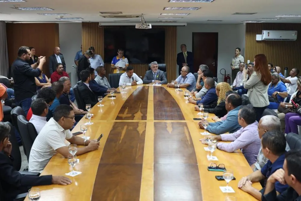 O encontro contou com a presença do presidente da Aleto, Amélio Cayres