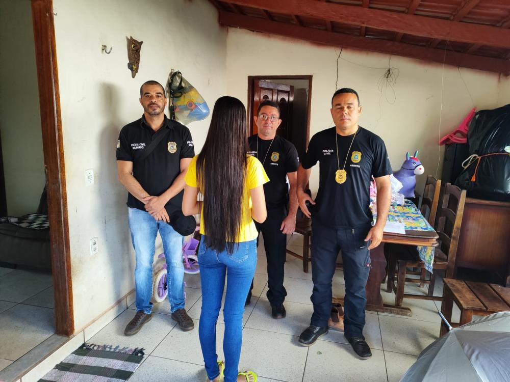 Após os procedimentos policiais, a mulher foi encaminhada para a Unidade Regional Penal de Miranorte