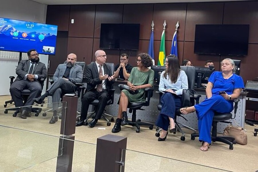 Audiência Fórum Comarca de Goiatins.