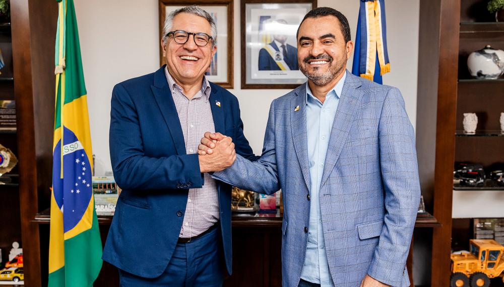 Governador Wanderlei Barbosa recebe ministro Alexandre Padilha que assegura liberação de obras na TO-010