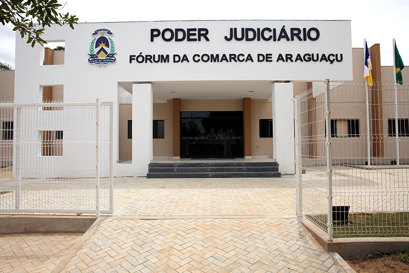 Fórum da Comarca de Araguaçu-TO.