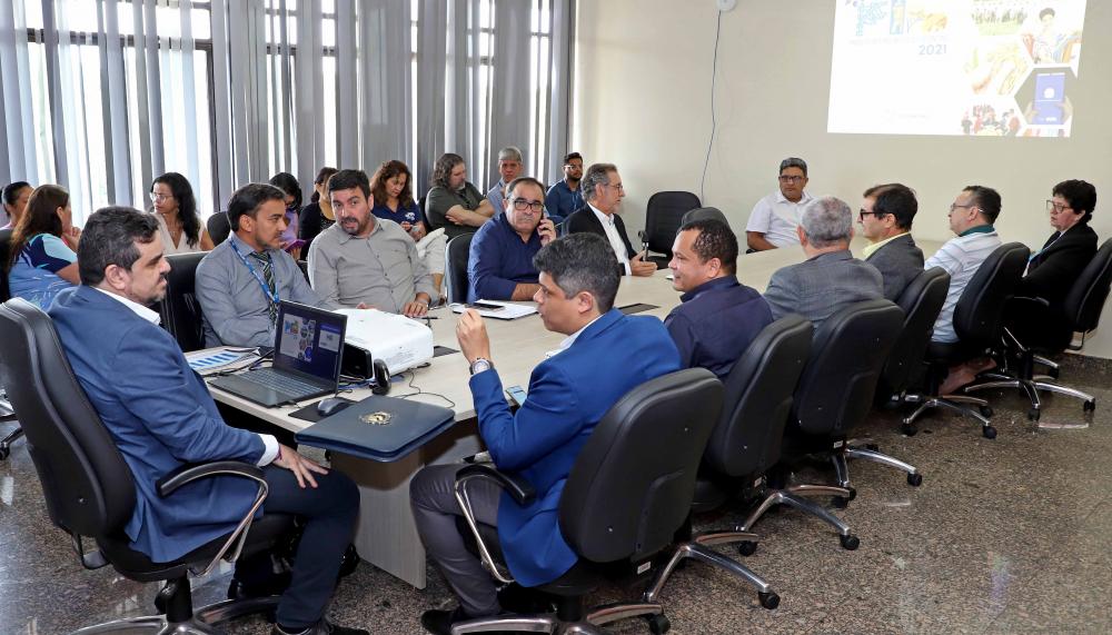 Reunião para apresentar o crescimento do PIB do Tocantins ocorreu na sede da Seplan, na manhã desta sexta-feira, 17