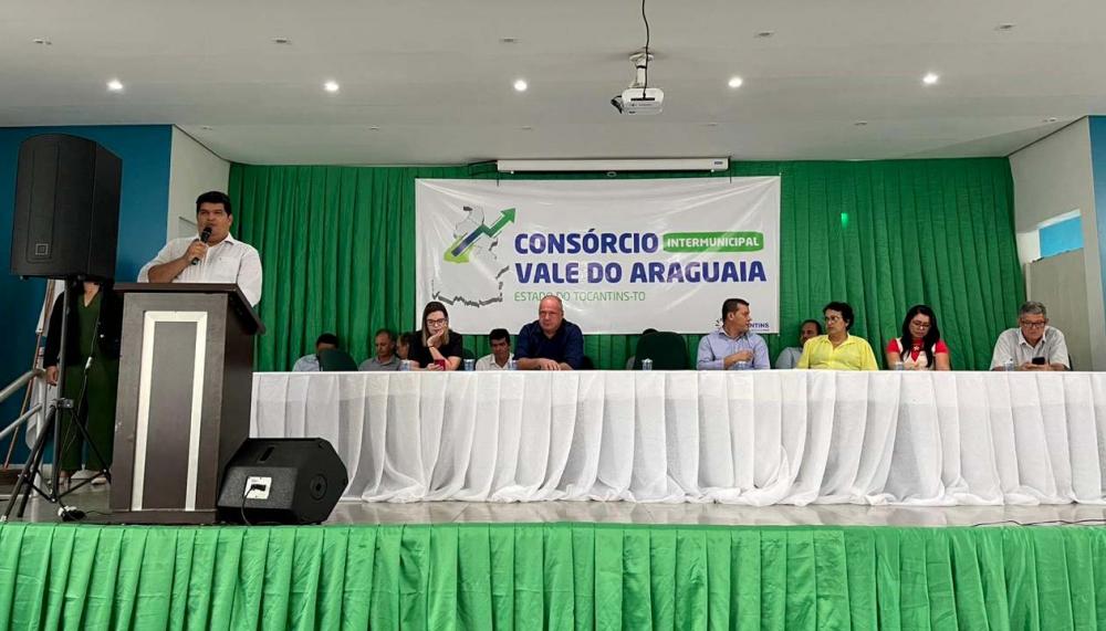 Prefeito de Marianópolis do Tocantins e presidente do Consórcio Vale do Araguaia, Isaias Dias Piagem, destaca a importância da cooperação para fortalecer os serviços de saúde na região