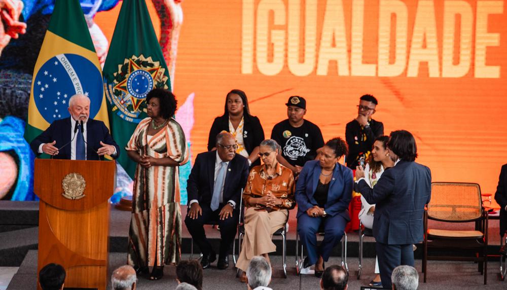 O evento ocorreu no Dia da Consciência Negra, 20 de novembro, em cerimônia no Palácio do Planalto, que contou com a presença do presidente Luiz Inácio Lula da Silva