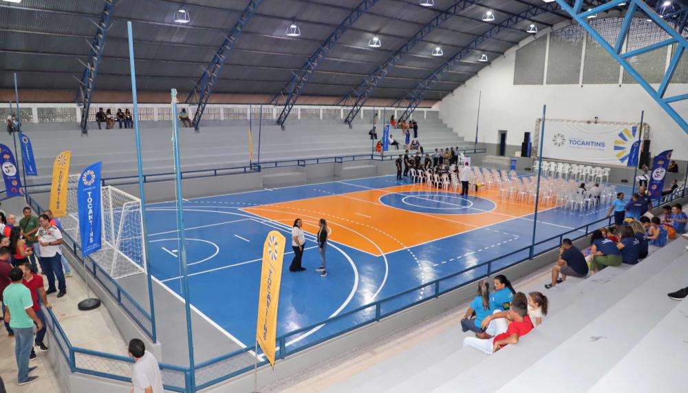 Obra tem investimento significativo de R$ 1.292.368,06, proveniente do Governo do Tocantins, por meio da Secretaria dos Esportes e Juventude