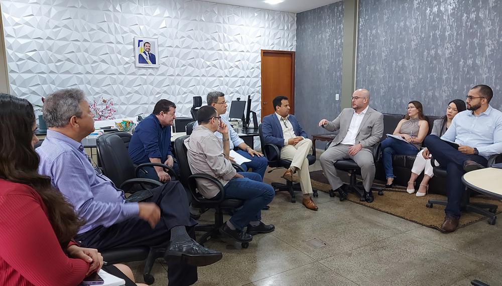 Secretários e comissão do certame alinharam os próximos passos para a realização da posse digital